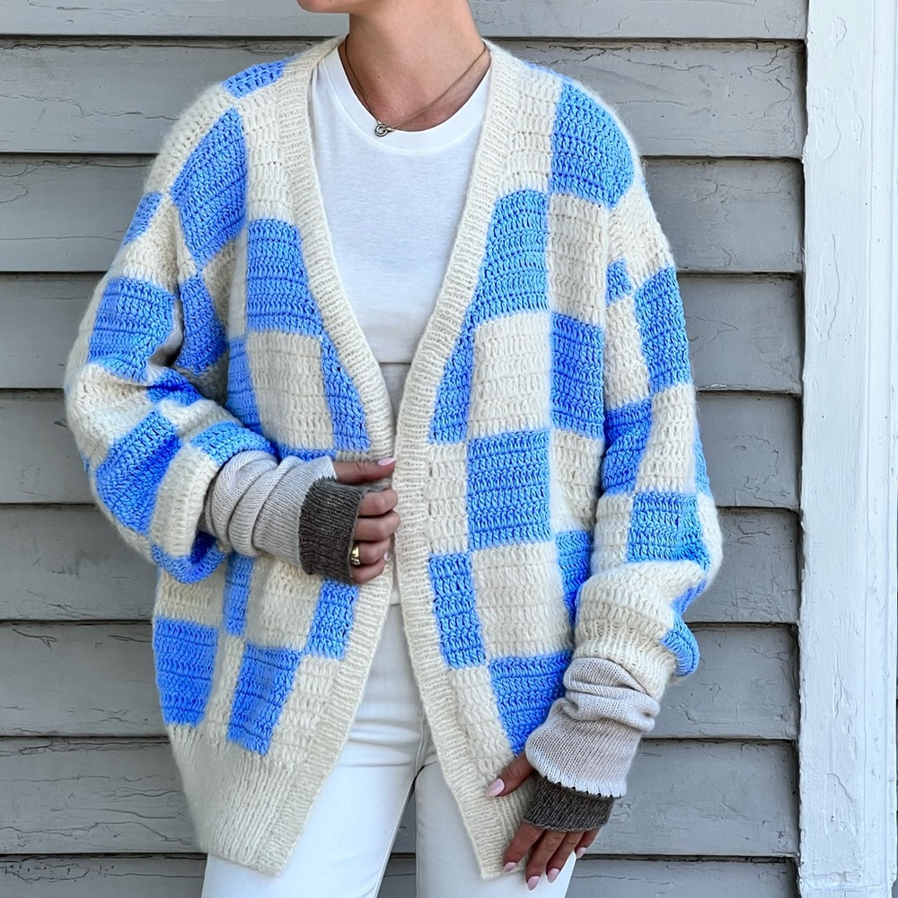 Stella pardo hand knit cardigan